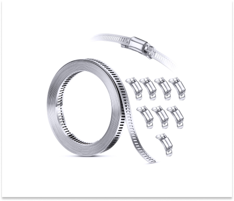 картинка Хомутная лента для червячных хомутов W4 Homutprof от магазина Одежда+