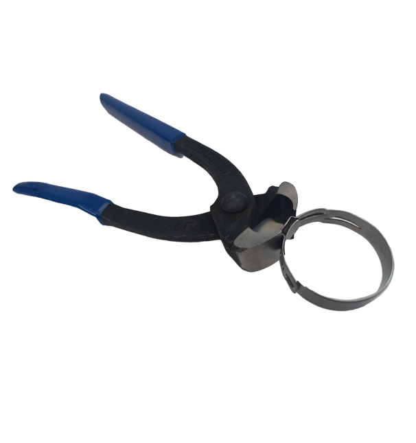 картинка Клещи ручные для ушковых хомутов прямые от магазина Одежда+