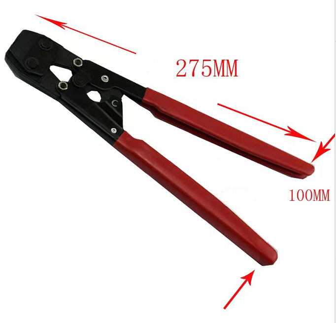 картинка Клещи ручные ушковых хомутов усиленные прямые губки от магазина Одежда+